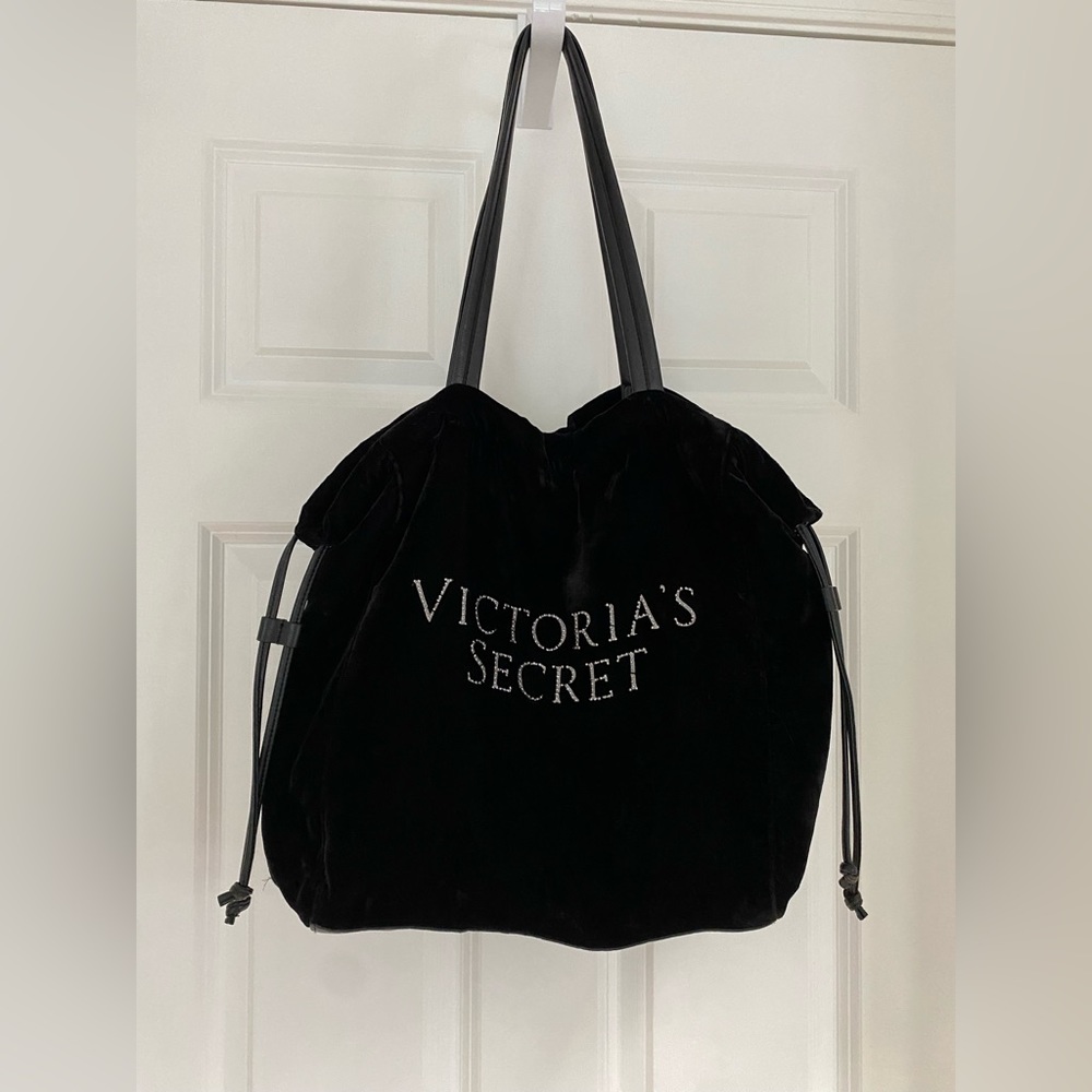 Victoria secret black tote bag